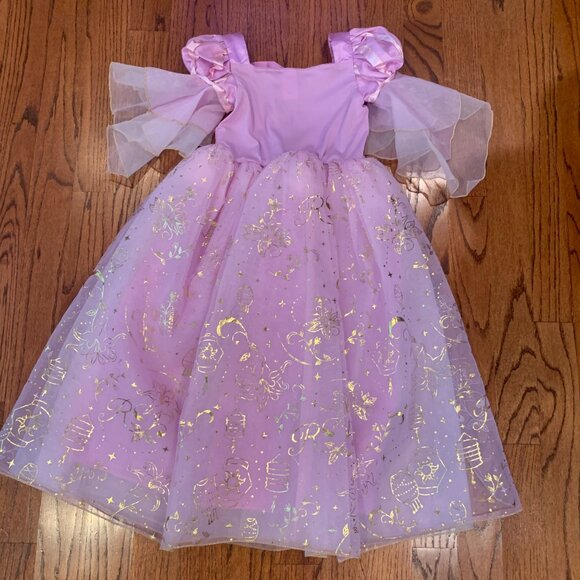 Disney Store Rapunzel Gown Dress Princess Dress Tangled | Size 9/10 - Picture 6 of 9